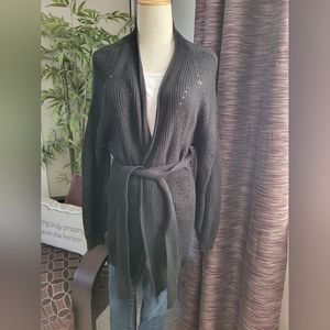 ^Harper Belted Knit Cardigan
